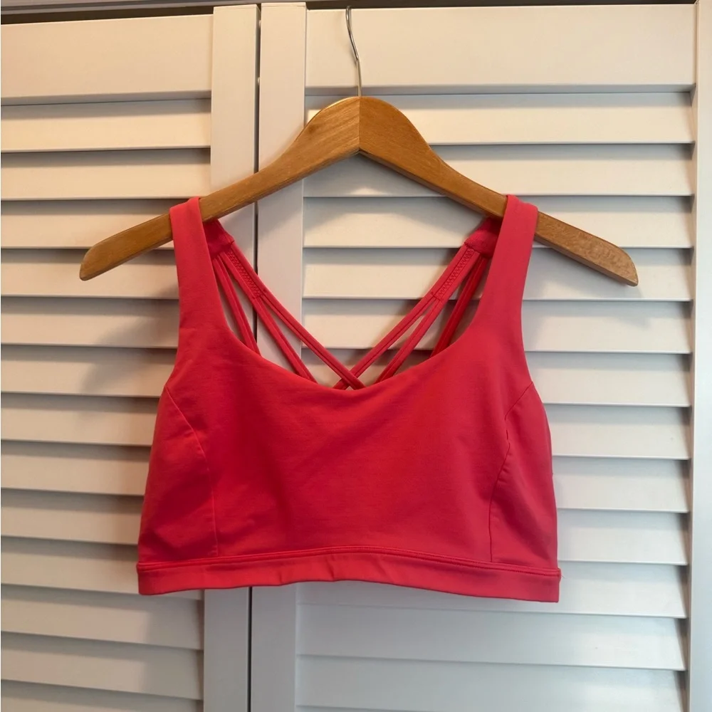 Lululemon Athletica Coral Sports Bra